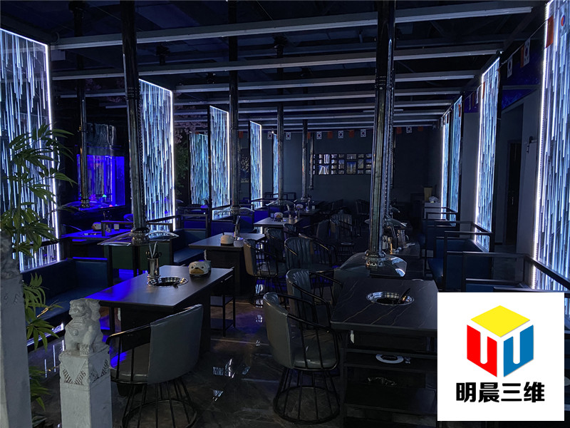 絢麗光影：內(nèi)雕發(fā)光玻璃點亮餐廳裝修的藝術(shù)魅力