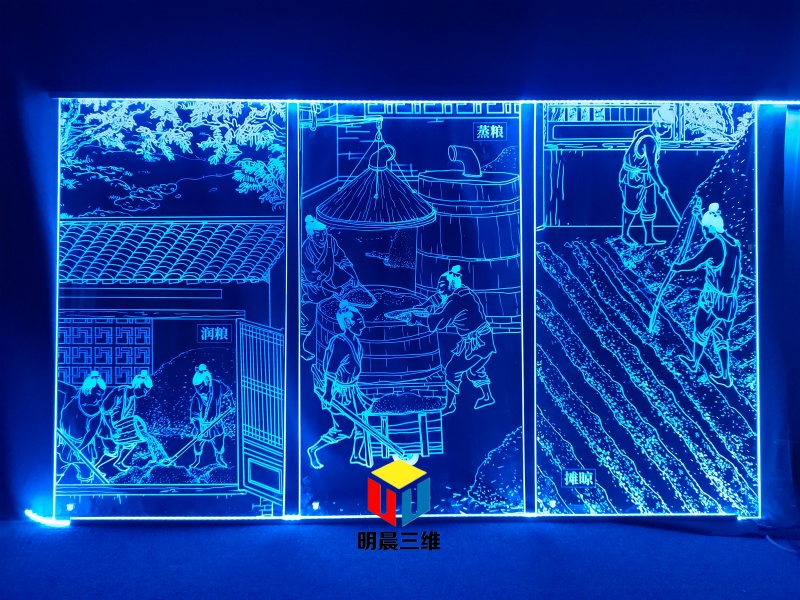 激光內雕玻璃：解鎖展覽展示新“視”界